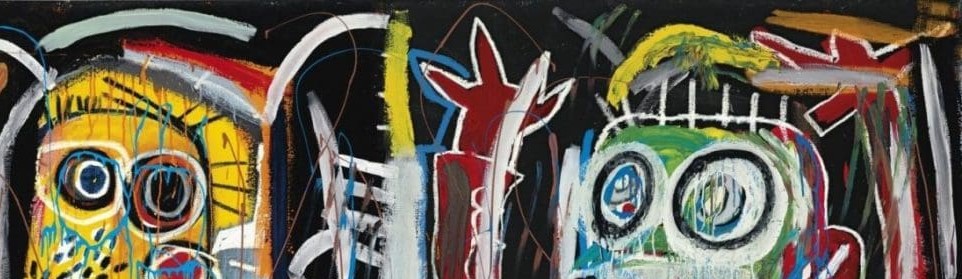 Jean Michel Basquiat. Polifonía visual con cuadros