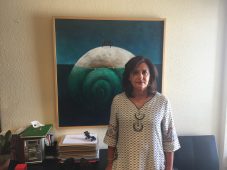 Mar Arias Sarmiento, psicólogos León en su consulta del centro de León. Gran Via de San Marcos,3